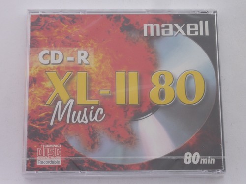 Maxell CD-R80 XL-II 80 Minuten Rohling beschreibbar CD Disc Musik Audio CD-R 700 MB NEU - Bild 2 von 8