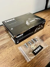 Thule Evo Flush Rail Foot Pack 710601 + Thule Lock/Key Set + (1-3 Day Shipping)