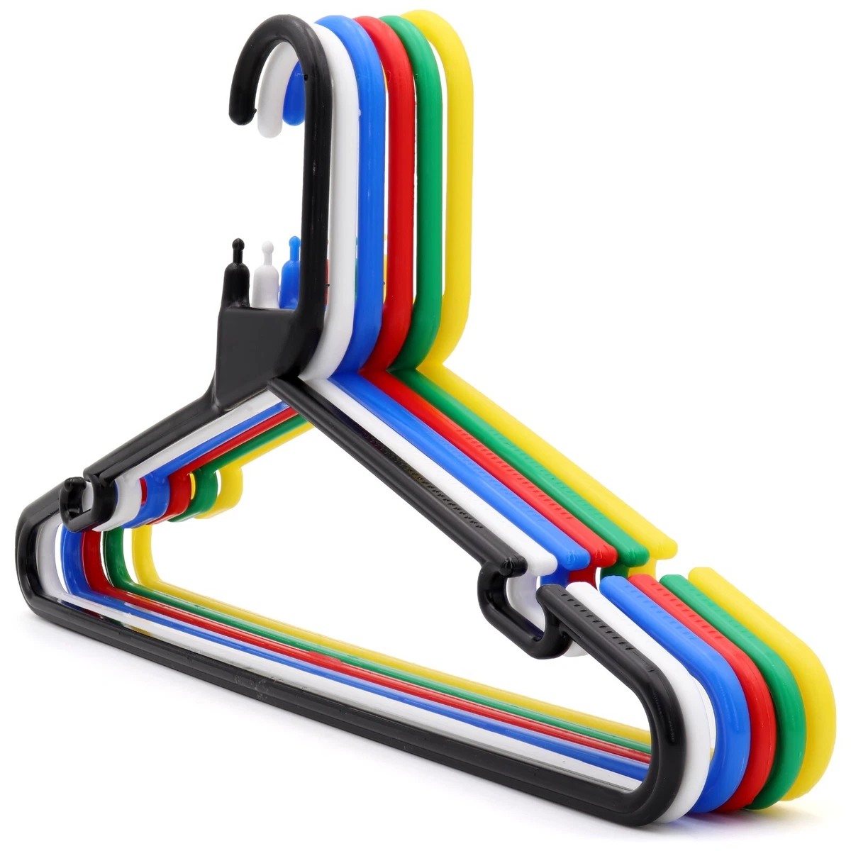 The Hanger Store Strong Heavy Duty Plastic Adult Coat Hangers
