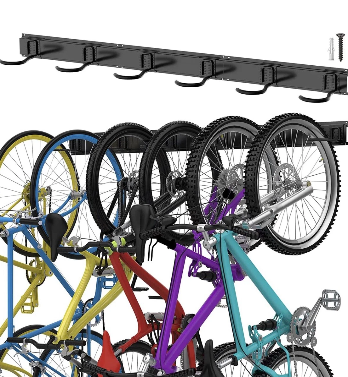 6 bike sales storage rack