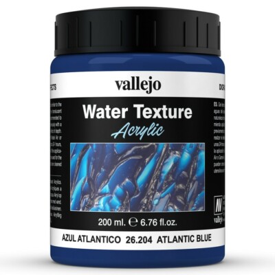 Acrylicos Vallejo Diorama Effects Atlantic Blue Water (200 ml) - VJP- 26204