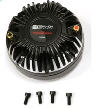 BANDA TBHDRIVER2INCH TITANIUM DIAPHRAGM COMPRESSION DRIVER W/INLCUDED BOLTS TOP