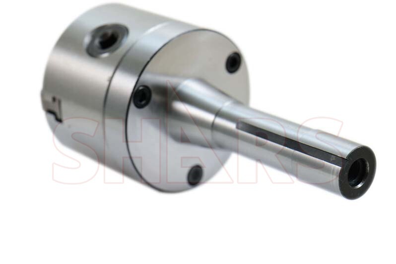 Shars 3" 3 Jaw Self Centering Lathe Chuck + R8 Arbor Shank 7/16"20 TIR .003 [ eBay