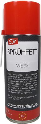 Sprühfett Weiß mit PTFE, 400 ml Spray SDV Chemie