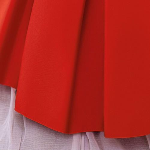 Vestido de Dama de honor con flores para niñas Bebé Niños Fiesta Lazo Princesa Capa Vestidos de boda - Imagen 9 de 11