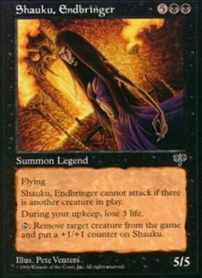 [1x] Shauku, Endbringer Played, English Mirage MTG Magic