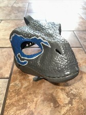 Jurassic World Park Velociraptor Blue Mask Raptor Dinosaur Teeth Mouth Move