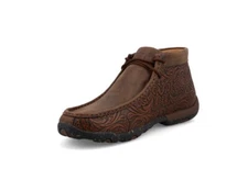 Twisted X Casual Shoes Womens Chukka Driving Moc Brown WDM0156