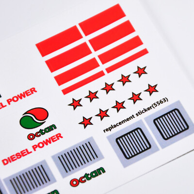 Foglio Adesivi Personalizzato 5563 Per LEGO &ndash; Sostituzione Sticker &ndash; Pellicola 3+