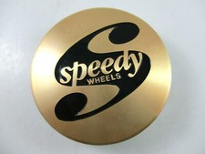 Speedy Wheels 2 Goldblk Wheel Center Cap  No Id For 1 Cap