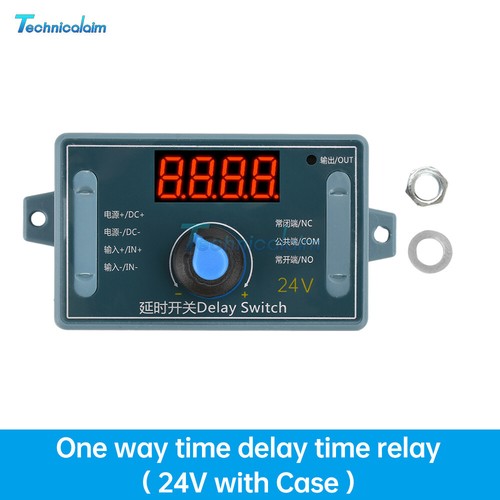 DC5V 12V 24V Adjustable Time Delay Relay Module LED Digital Timer Control Switch - Bild 11 von 15