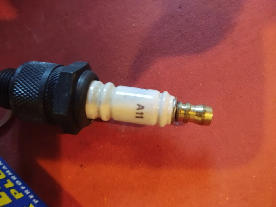 LOTE NOS AUTO LITE A 11 BUJÍAS AIRE ACONDICIONADO CHRIS CRAFT GRIS BUICK NASH GMC MOPAR GM Foto 4 de 4