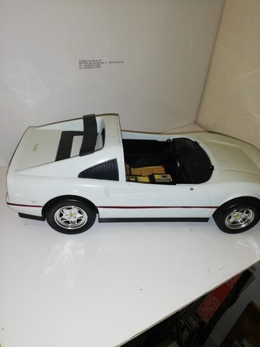 VOITURE FERRARI 328 GTS BLANCHE    BARBIE MATTEL VINTAGE 1986 - Afbeelding 6 van 8