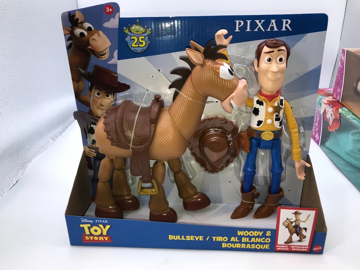 Mattel Disney Pixar Toy Story 4 Woody And Bullseye 2