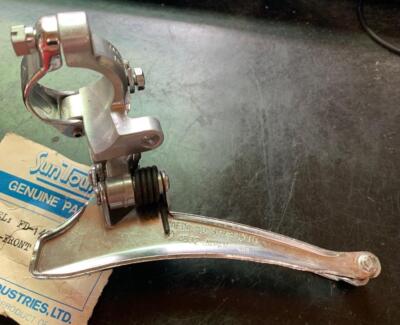 Dérailleur avant triple Suntour 7 3x8 25,4 mm Maeda Japon