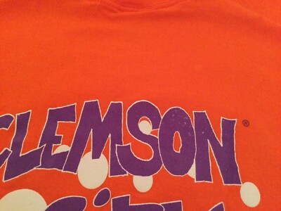 Clemson Tigers Love-Schild – 15x30 Cm, Mit Team-Logo & Herz, Perfekt Für Fans!