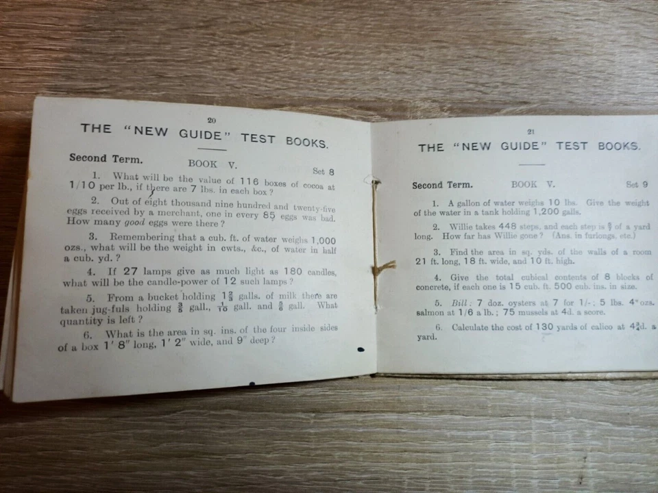 The New Guide Test Books Vol V. Davis & Moughton Ltd Birmingham 1930s/40s - Image 3 of 4
