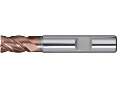 PROMAT  Schaftfräser DIN 6527 K Typ N HPC Nenn-Ø 16 mm Einsatzlänge 32 mm VHM Ti