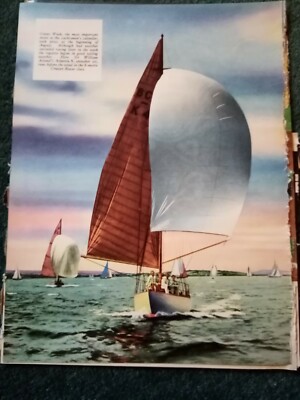 Sk2 Ephemera 1954 Bild Cowes William Acland Adastra X 