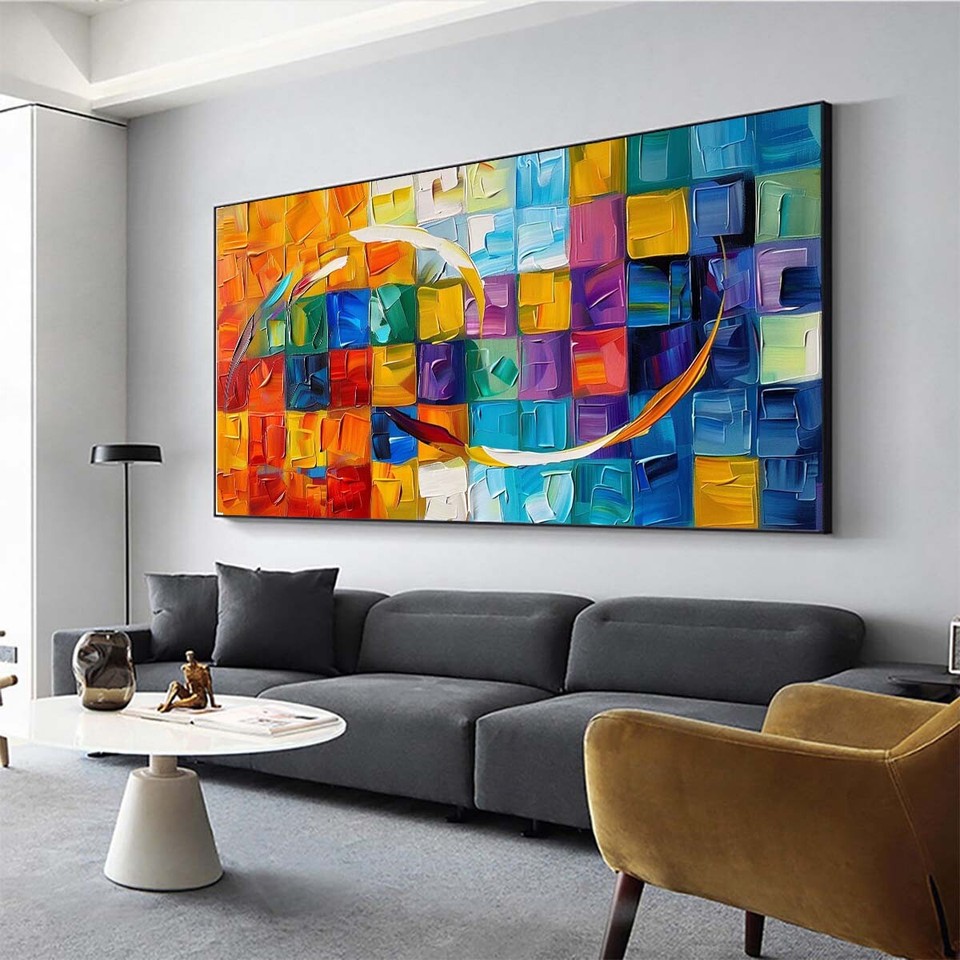 Large Wall Art Paintings Hand Painted Abstract Oil Painting On Canvas