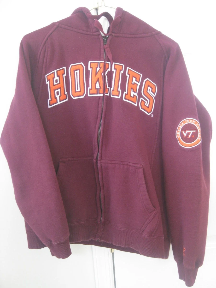 Virginia Tech Hokies Hoodie Sweatshirt by Colosseum Size Medium
