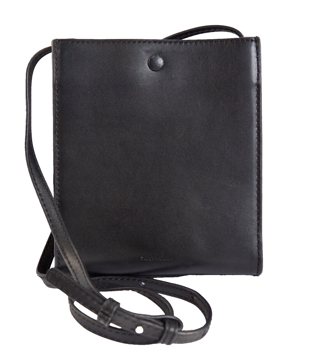 Steven Alan Camden Crossbody Black Leather Mini Shoulder Bag Steven Alan Camden Crossbody Black Leather Mini Shoulder Bag