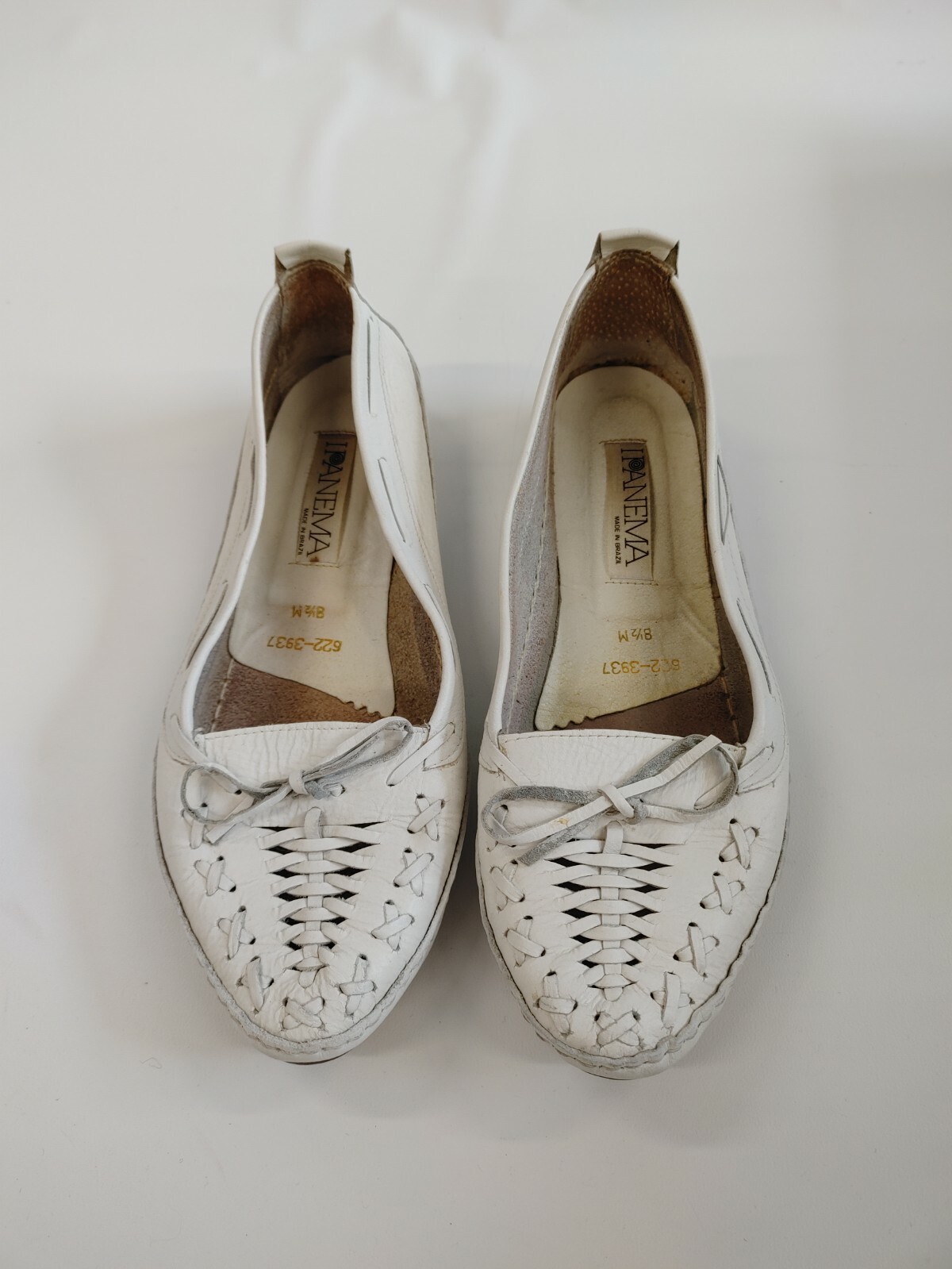 Vintage White Ipanema Leather Moccasins, Shoes 8.5 M | eBay
