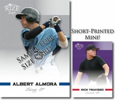 NICK TRAVIESO 2012 Rize Rookie MINI PURPLE Paragon RC #/5