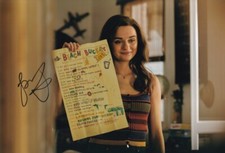 Joey King signed autograph 20x30cm THE KISSING BOOTH in person autograph COA