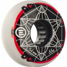 Eulogy Inline Outdoor Wheels - Metatron Cube logo 54mm 88a  4pk 