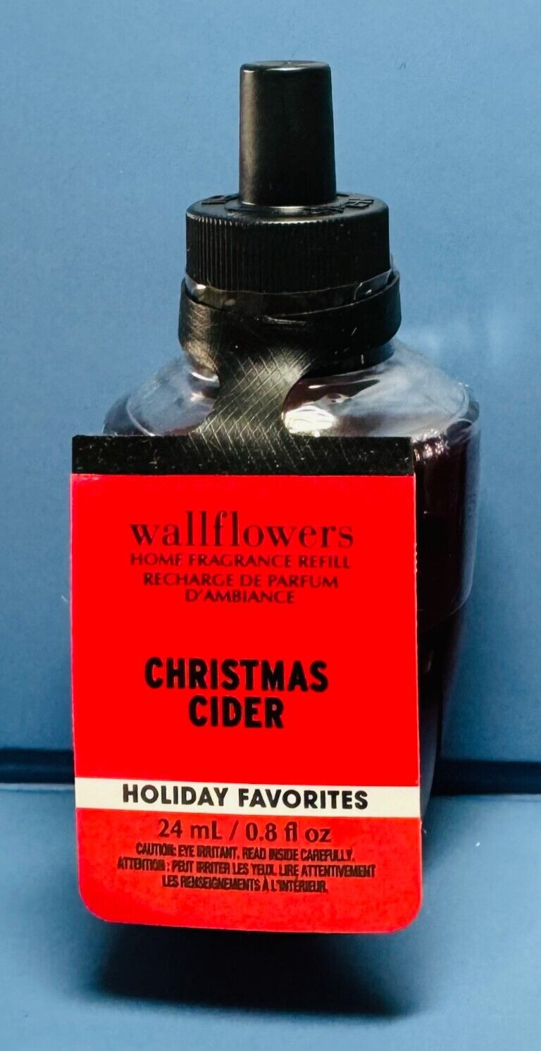 New Christmas Cider Wallflower Refill Bulb by Bath & Body Works Ships Free-image
