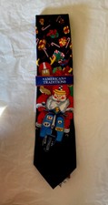 NWT Men’s American Traditions Holiday Moped Delivery Themed Christmas Tie