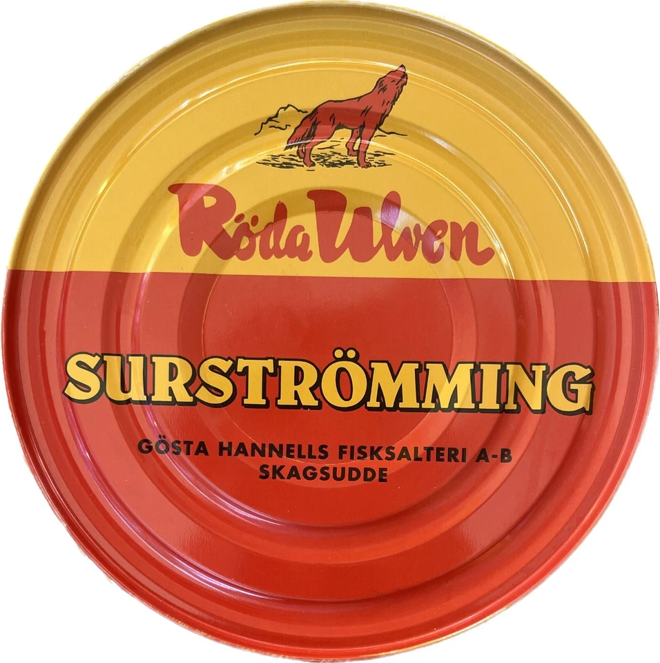 Röda Ulven Surströmming HERING-GEKÜHLTER VERSAND-300g/400g fermentierter Hering - Bild 2 von 4