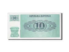 #309920 Geldschein, Slowenien, 10 (Tolarjev), (19)90, Undated, KM:4a, UNZ