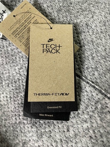 Nike Tech Pack Forward Hoodie Light Smoke Grey Men’s Medium New DR0405-084 - 第 6/10 張圖片
