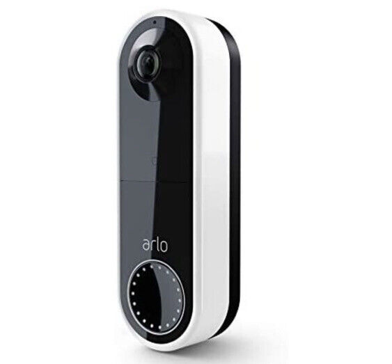 Arlo Essential Wireless Video Doorbell Black And White - New Een bom kopen met onmiddellijke levering