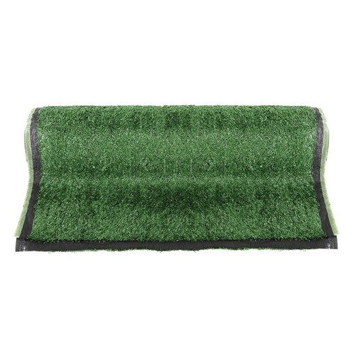 Green Artificial Grass Rug 6 ft. x 8 ft. Patio Deck Indoor Outdoor Landscape NEW - Picture 6 of 8