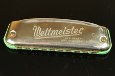 VINTAGE WELTMEISTER HARMONICA MADE IN GERMANY GES GESCH