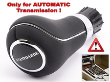 per MERCEDES AUTOMATICO C W203 W204 W211 PELLE POMELLO LEVA DEL CAMBIO MANOPOLA