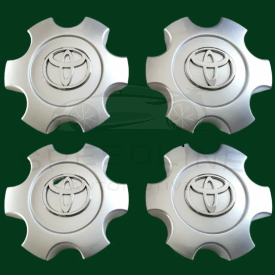 T69440 4PCS FOR Sequoia Tundra 2003-2007 Wheel Center Hub Caps Silver 56069440 Foto 2 de 2
