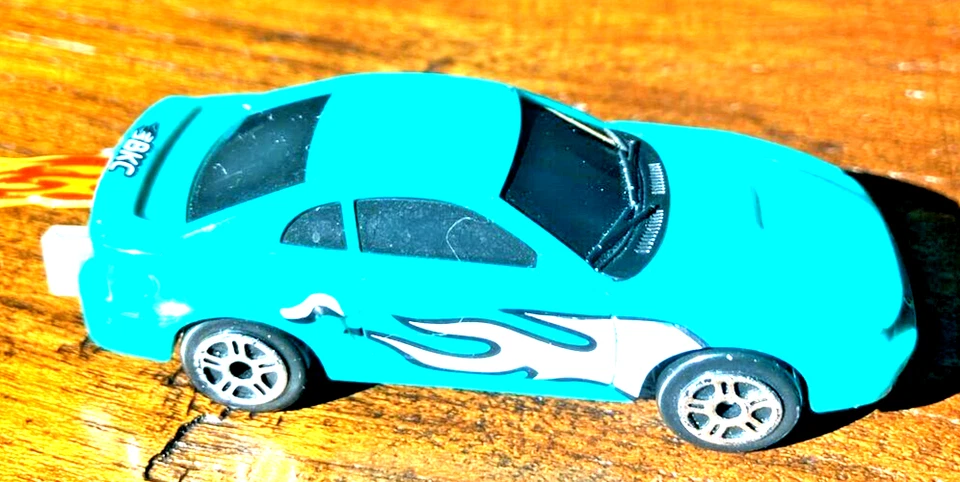 RARE BKC IRWIN Ford Mustang 2000Blazing Key Car with Flame Green Diecast 1:64 - Image 2 of 4