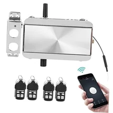 Smart Door Lock, Electronic Door Lock Kit, Bluetooth AntiTheft Access Control 