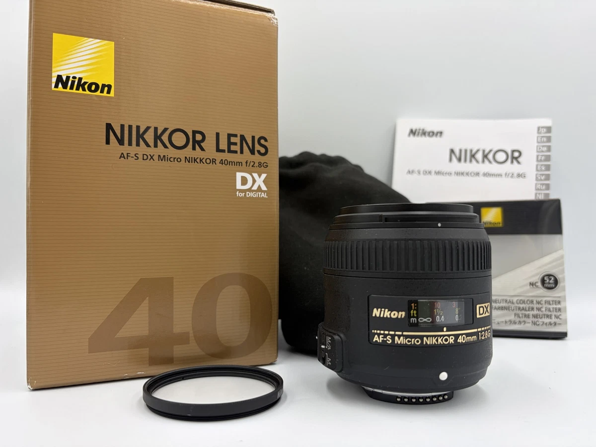 Nikon Micro NIKKOR 40mm Focal Camera Lenses for sale | eBay