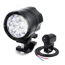 Motorcycle Fog Lights with Switch Tube Bar Mounted, 12-60V Motorcycle 90W