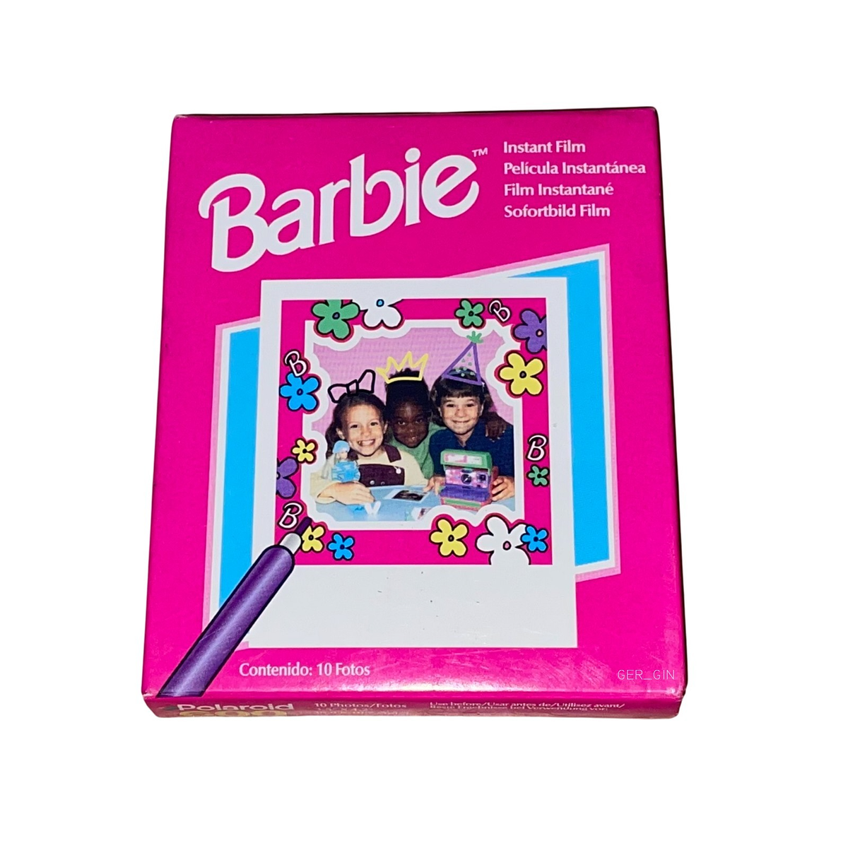 BARBIE POLAROID 600 | Instant Film 10 Photos Color | 1999 New Old