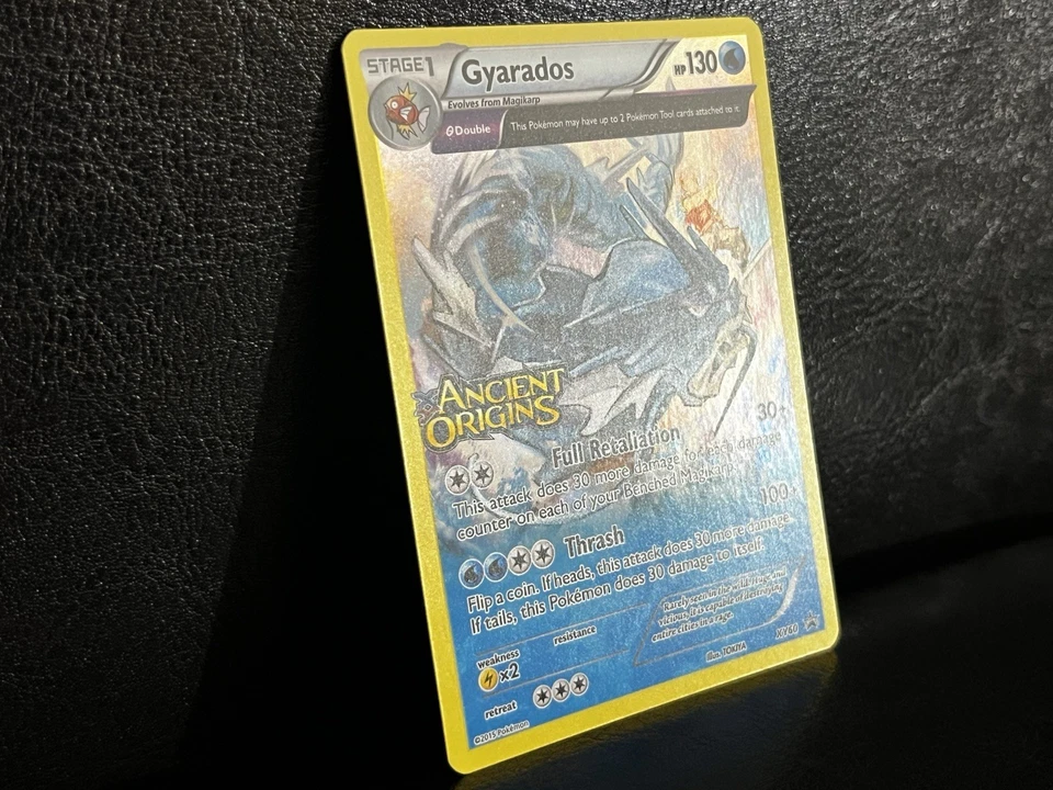 Pokemon GYARADOS Ancient Origins Prerelease Holo Black Star Promo XY60 - Image 3 of 4