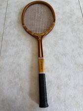 VINTAGE A.G. SPALDING "OLYMPIC" WOODEN TENNIS RACQUET - MINT CONDITION ANTIQUE
