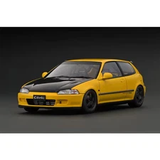 Ignition Model IG3044 1/18 Honda Civic EG6 — Yellow [Resin-cast Model Car]