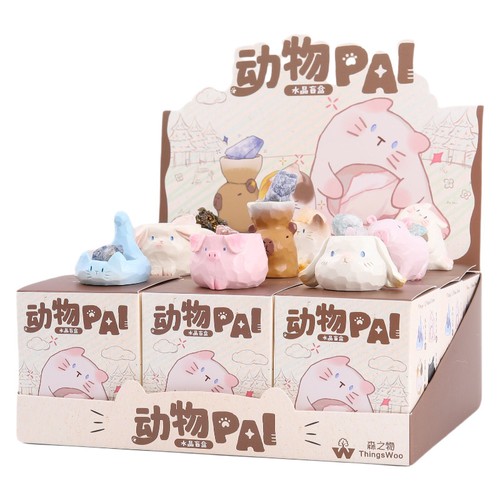 Animal PAL Crystal Figure Series Blind Box - Picture 2 of 12