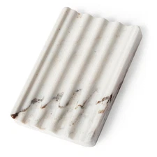 Koville Natural Marble Soap Dish for Shower, Stone Soap Tray for Bathroom, Ba...